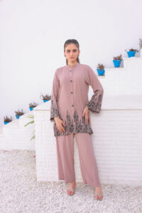 Block Print Semi-Formal Co-ord Set