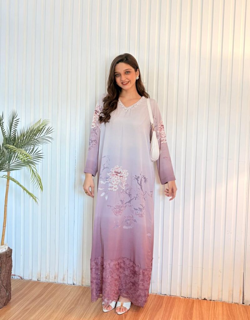 Floral Printed Kaftan